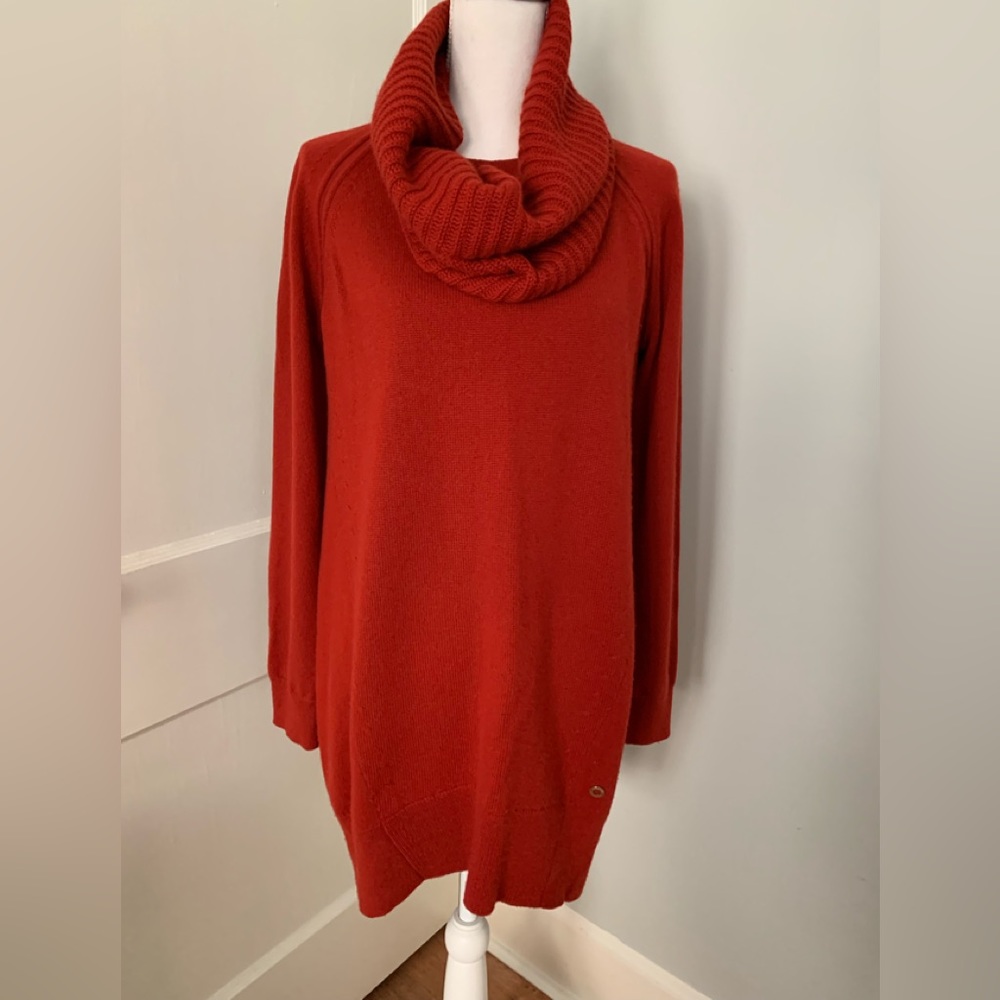 Loro Piana Cashmere Tunic Sweater with Scarf 44